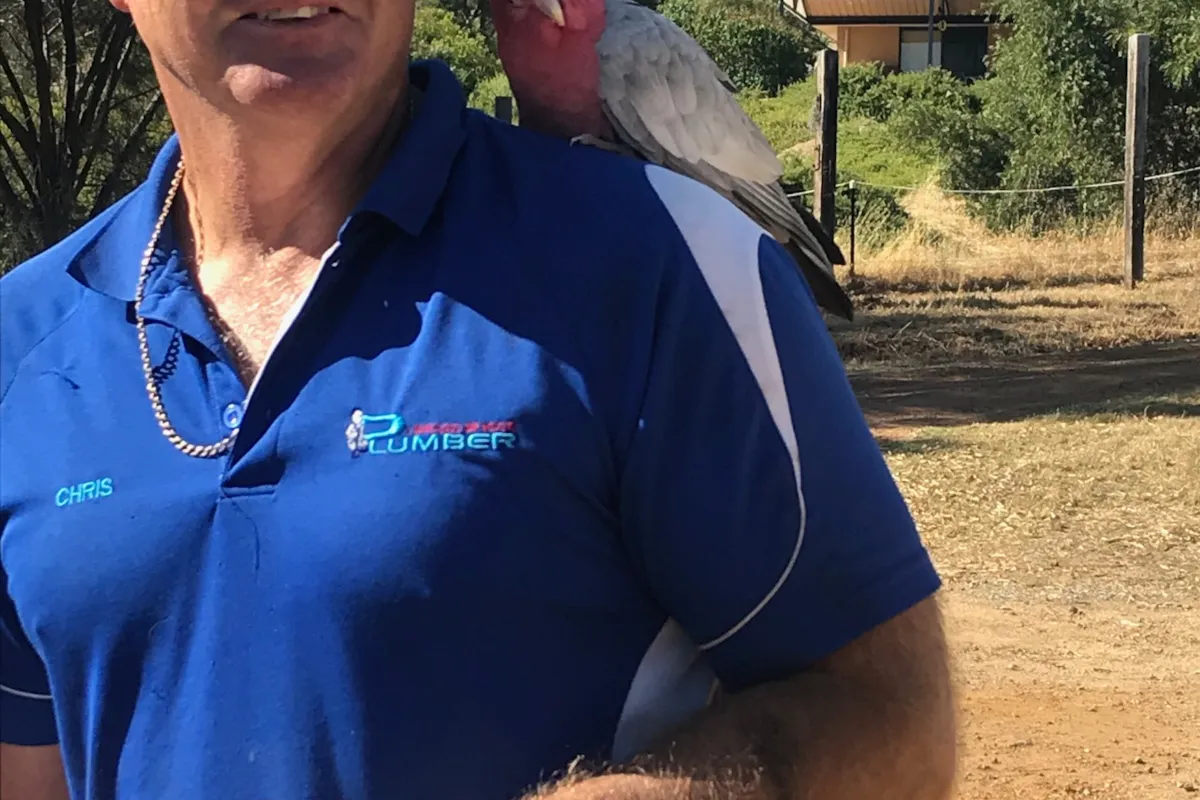 Chris and Cocky.JPG