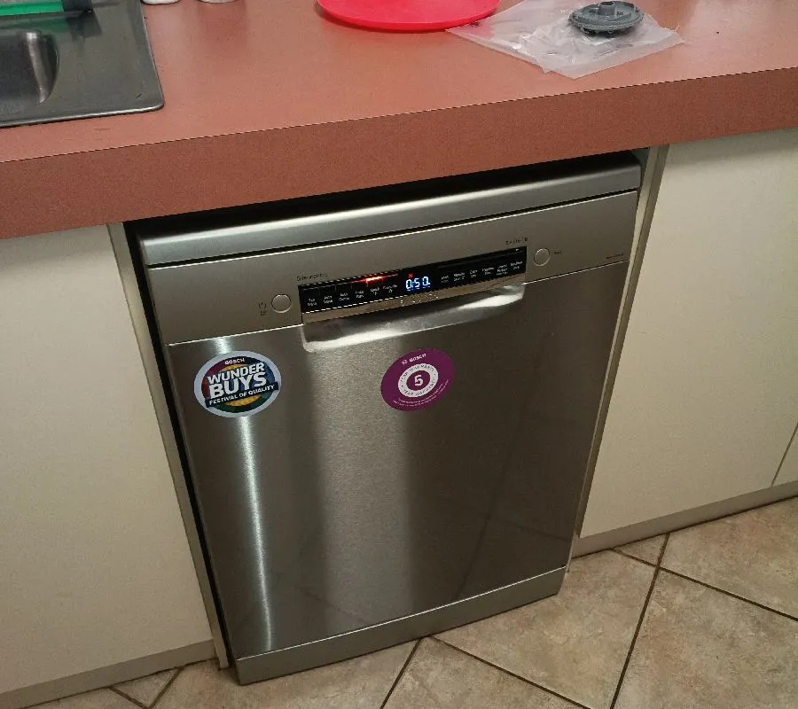 2026 April 16 JN49557 Isaac and Harvey Dishwasher Install running quick wash_Bunbury.jpg