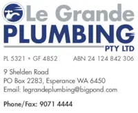 Le Grande Plumbing Pty. Ltd.