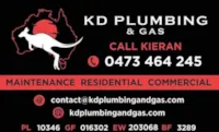 KD Plumbing & Gas Pty Ltd